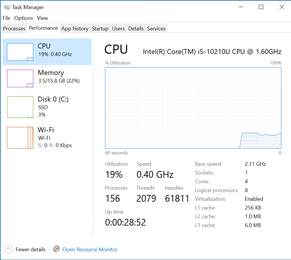 Acer ENDURO N3 - 14" Intel Core i5-10210U 1.6GHz 16GB Ram 256GB SSD Win10P