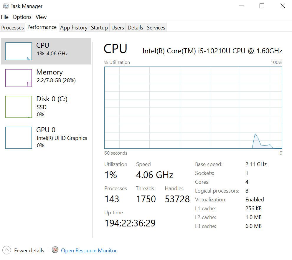 Acer ENDURO N3 - 14" Intel Core i5-10210U 1.6GHz 8GB Ram 256GB SSD Win10P