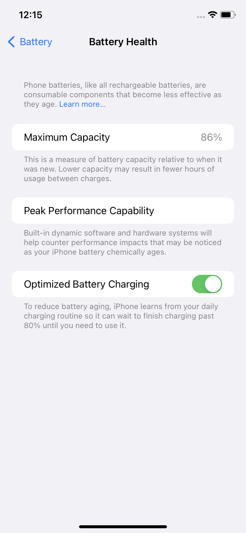 Apple iPhone 11 GSM/CDMA Unlocked 64GB Black A2111 - Very Good