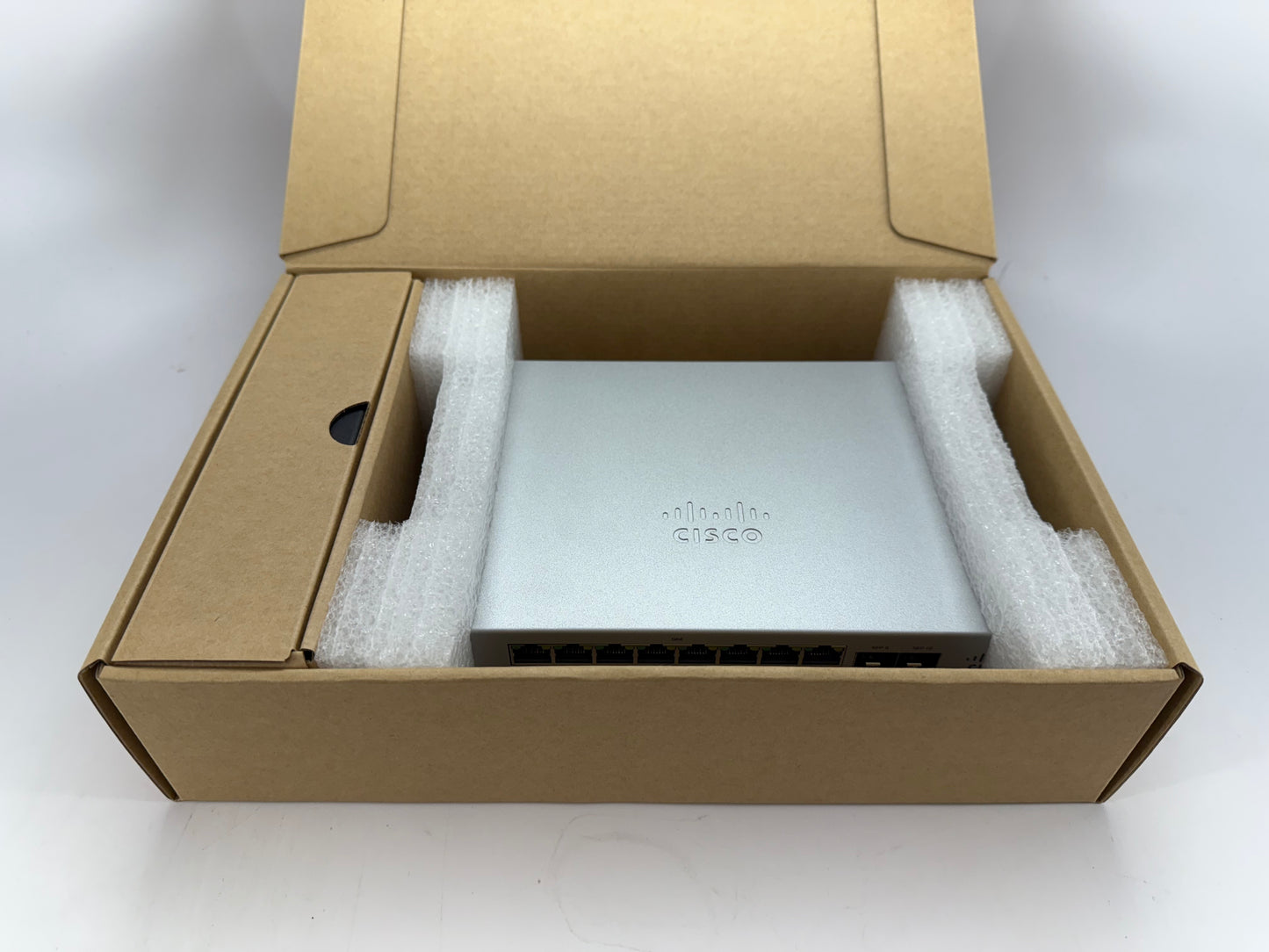 Cisco Meraki MS120-8 Cloud-Managed 8-Port Gigabit Ethernet switch w/ 2x SFP