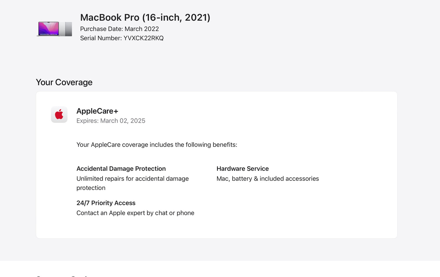 Apple 2021 MacBook Pro 16" M1 Max (32-Core GPU) 64GB RAM 2TB SSD AC+ - Excellent