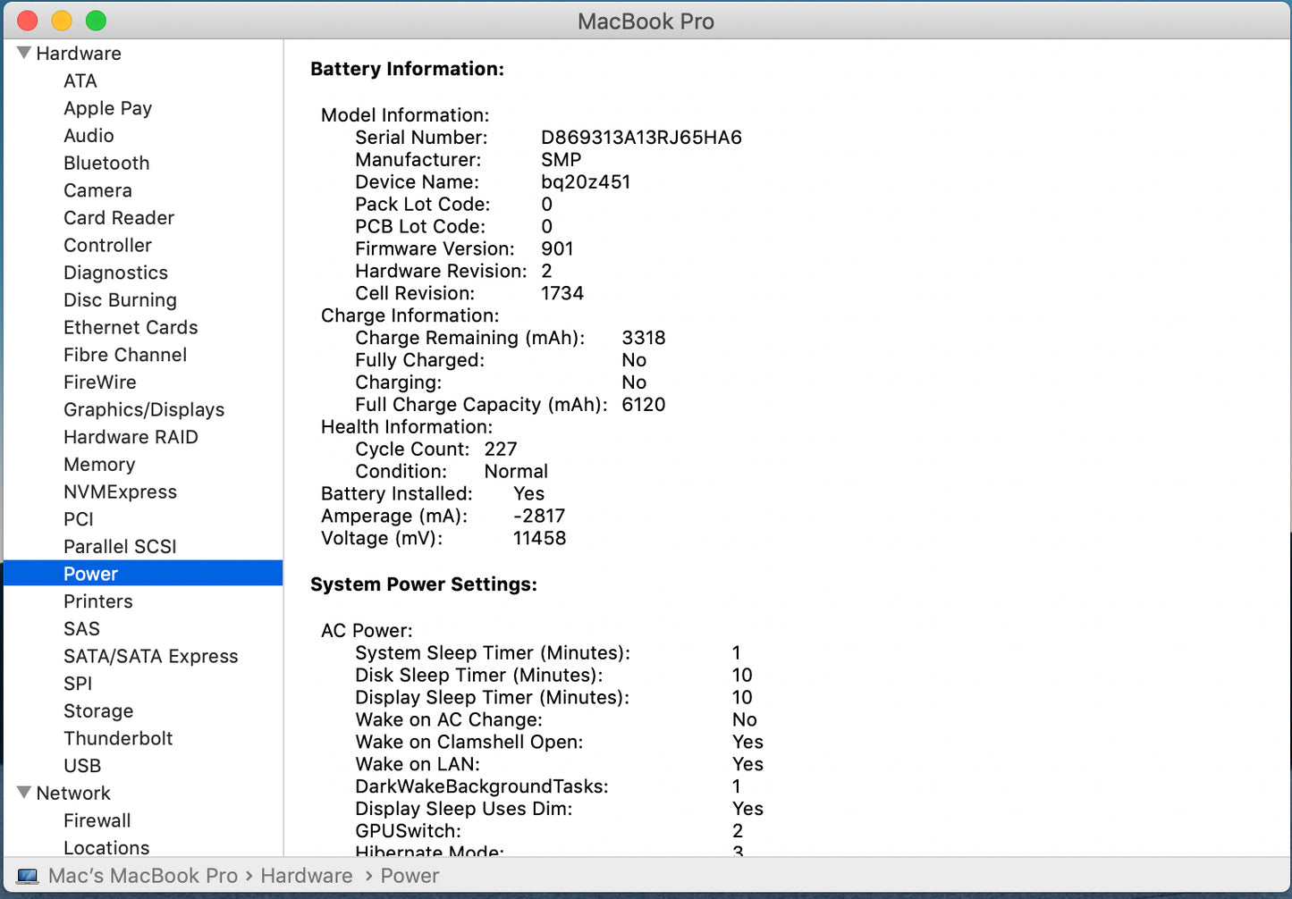 Apple 2019 15 in MacBook Pro TB 2.6GHz i7 32GB 256GB SSD RP555X AppleCare+ 0424