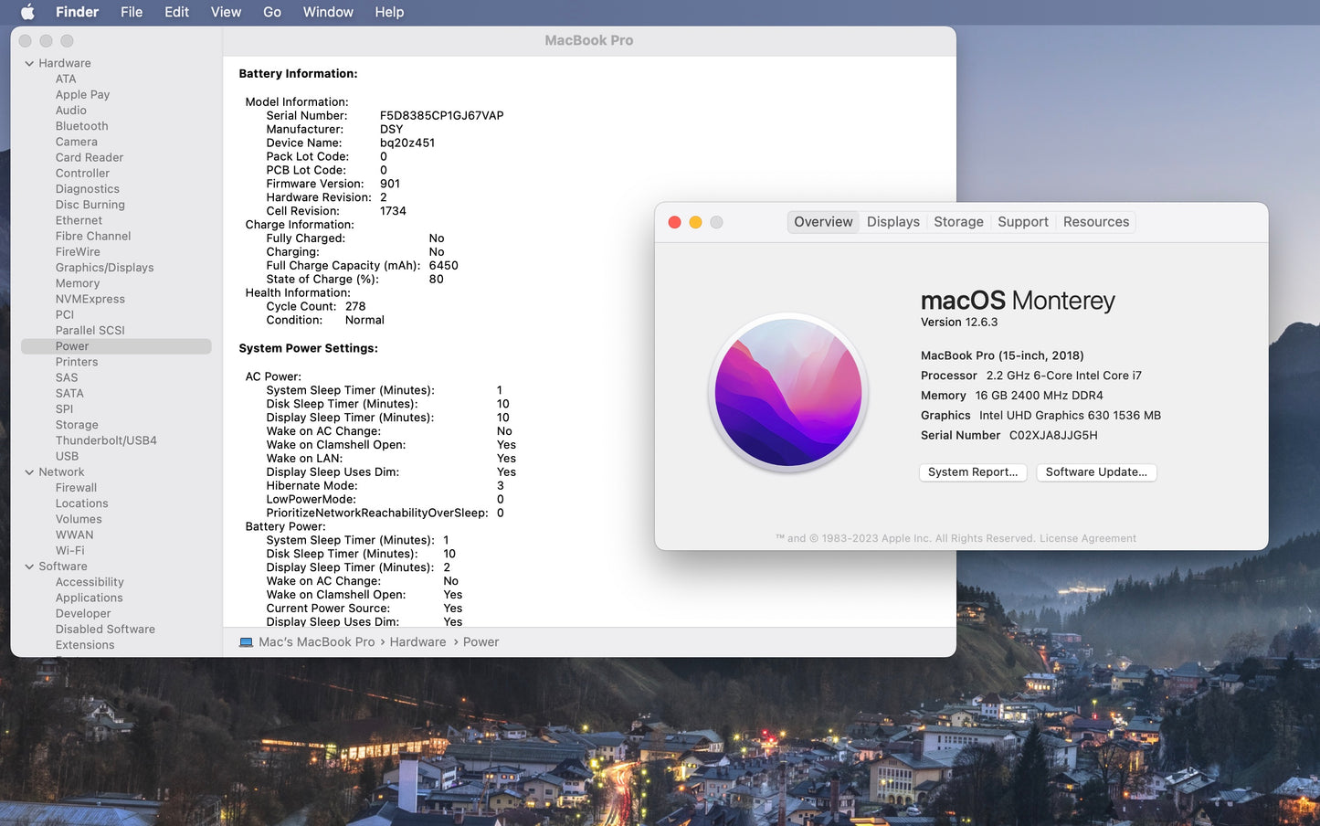 Apple 2018 MacBook Pro 15 in TB 2.2GHz 6-Core i7 16GB RAM 256GB SSD RP555X