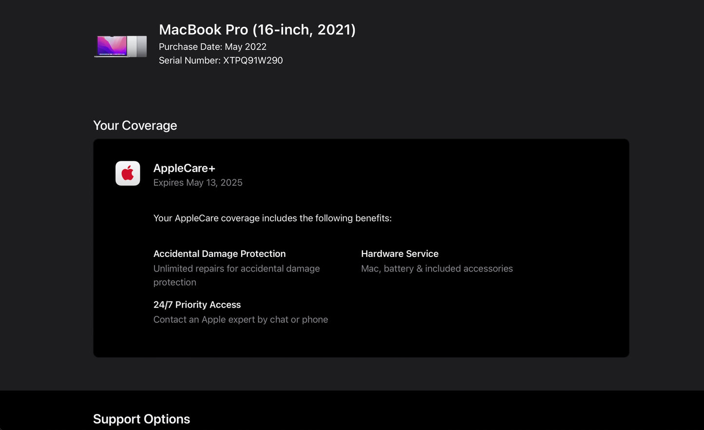 Apple 2021 MacBook Pro 16 in M1 MAX 3.2GHz (32-Core) GPU 64GB RAM 2TB SSD AC+