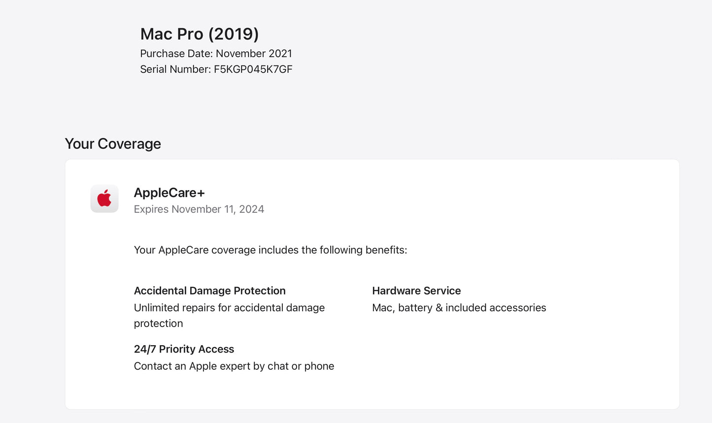 Apple 2019 Mac Pro 3.5GHz 8-Core Xeon W 96GB RAM 2TB SSD 2X RP W6800X Duo AC+