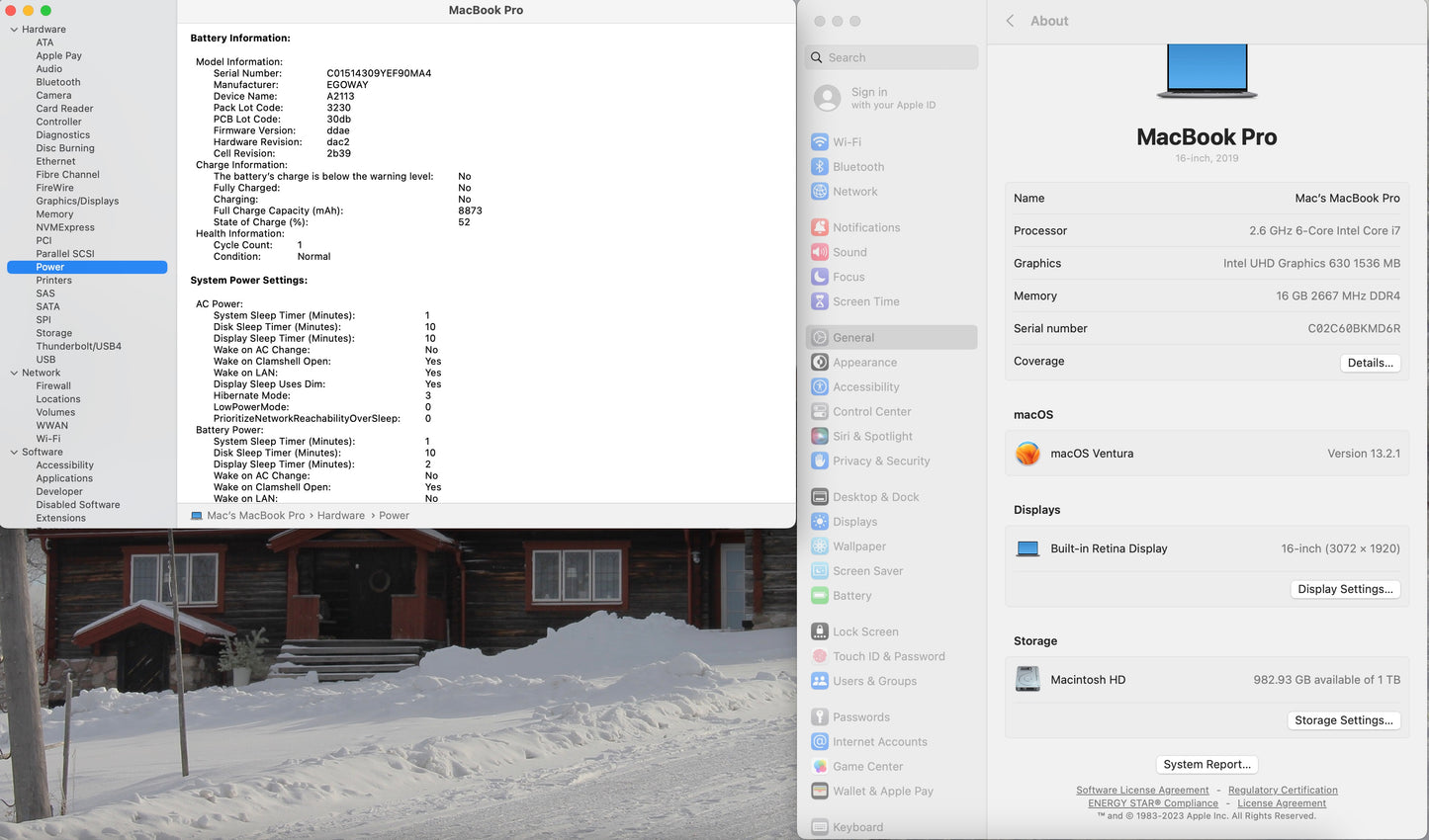 Apple 2019 MacBook Pro 16 in TB 2.6GHz 6-Core i7 16GB RAM 1TB SSD RP5300M 4GB
