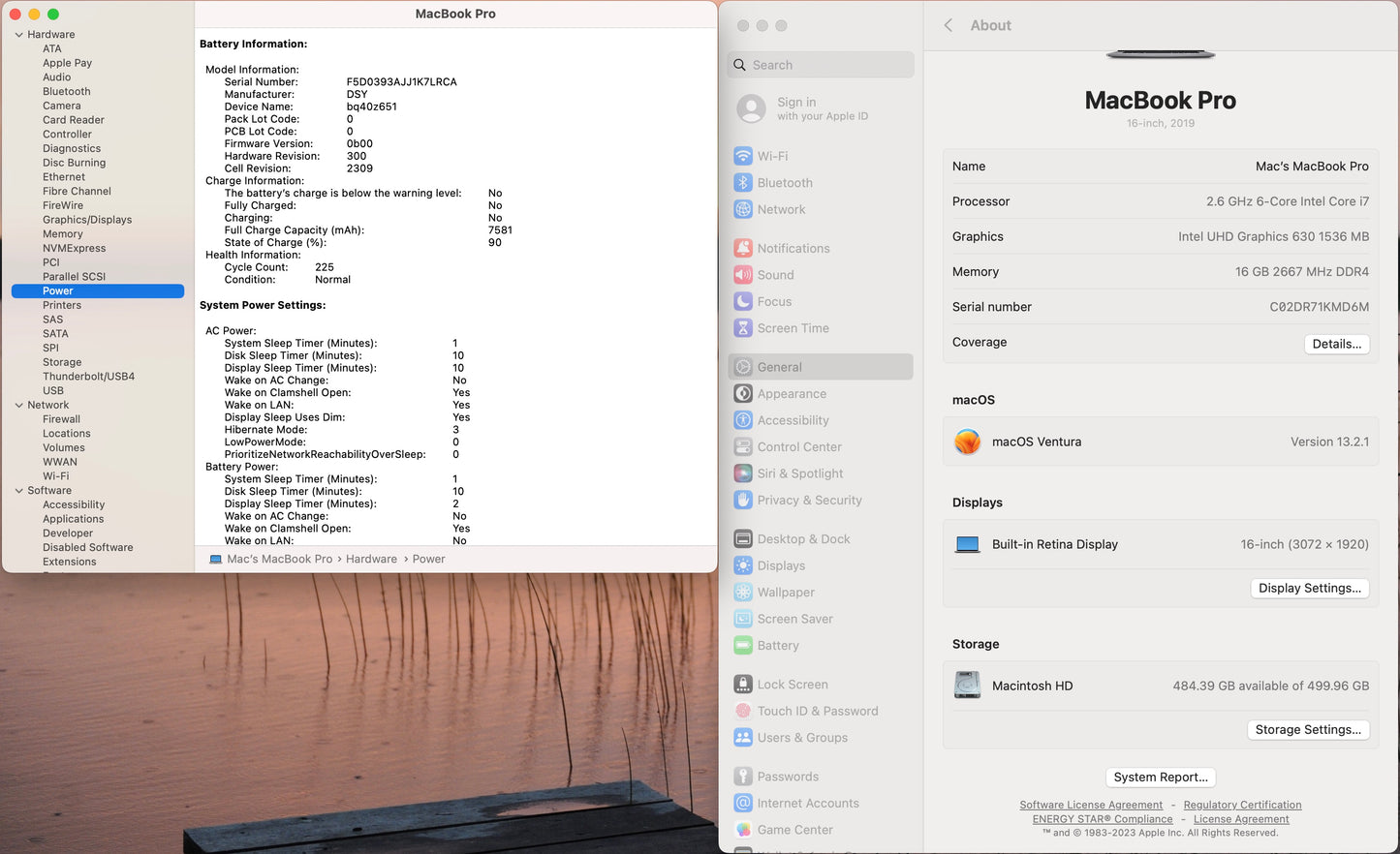 Apple 2019 MacBook Pro 16 in TB 2.6GHz 6-Core i7 16GB RAM 512GB SSD RP5300M 4GB