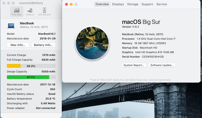 Apple 2017 12 in MacBook 1.4GHz Dual-Core i7 16GB 256GB SSD IHG 615