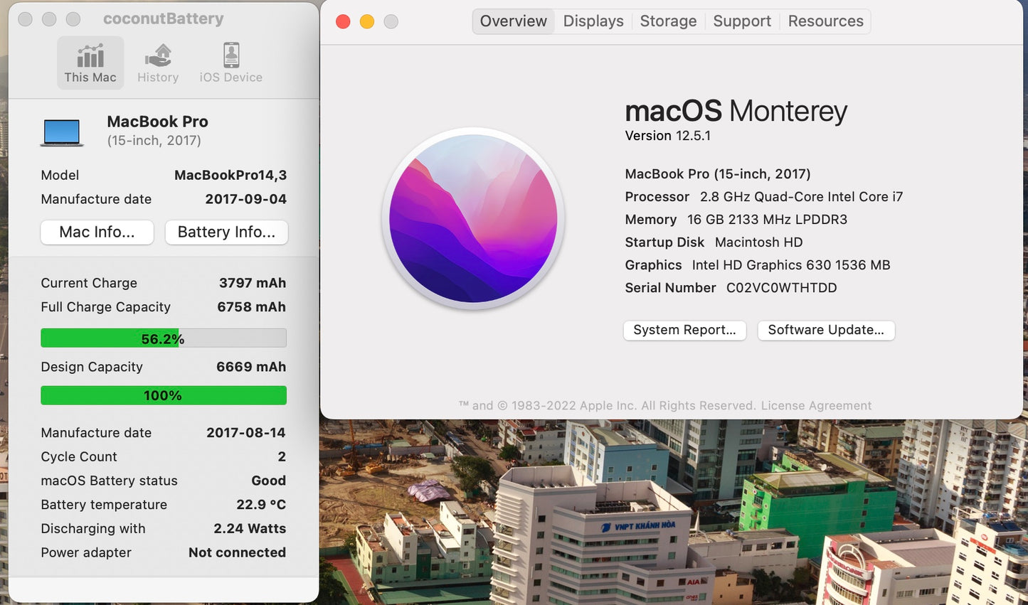 Apple 2017 15 in MacBook Pro TB 2.8GHz Q-Core i7 16GB 256GB "Spanish Keyboard"