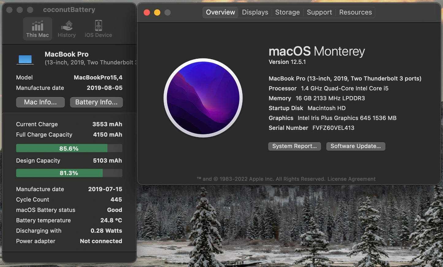 #2 Apple 2019 MacBook Pro 13 in 1.4GHz Quad-Core i5 16GB 512GB SSD Grade (B)