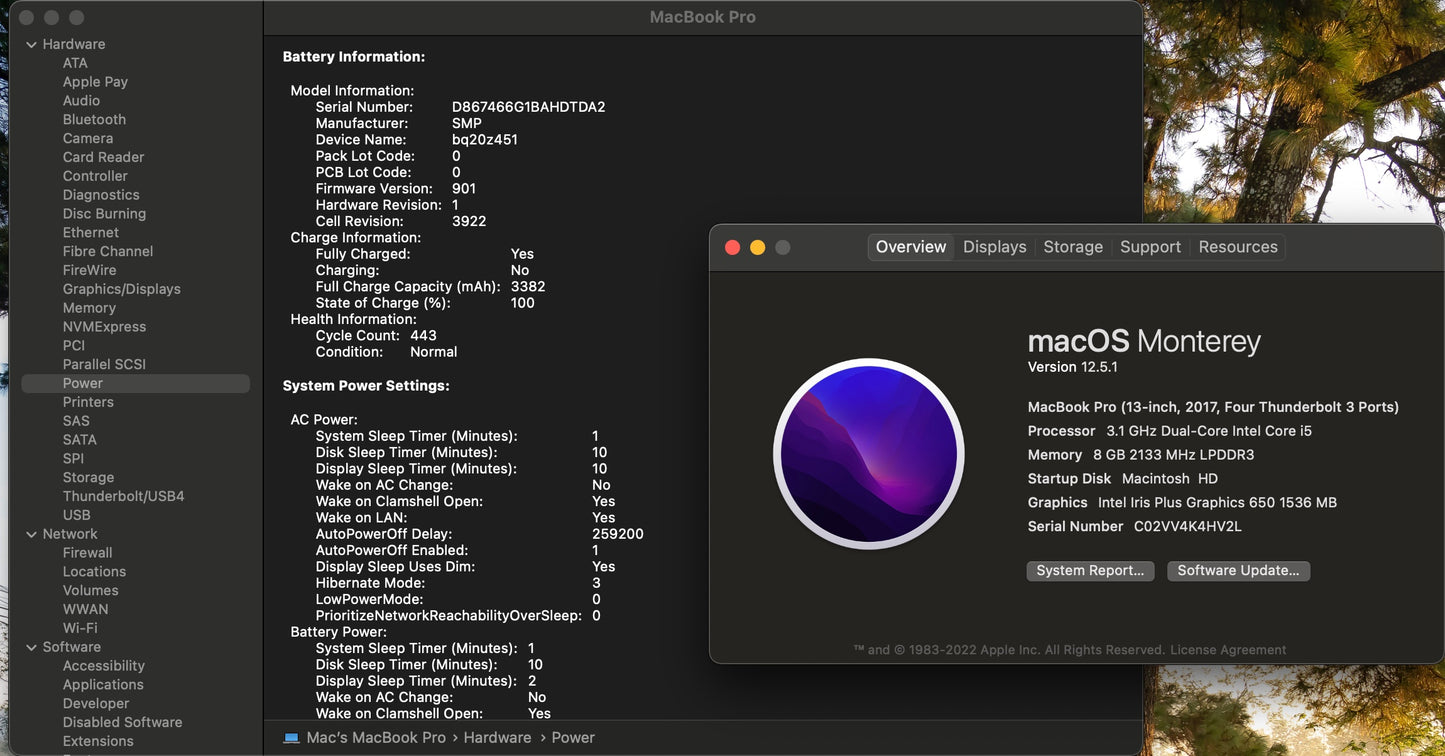 Apple 2017 13 in MacBook Pro TB 3.1GHz Dual-Core i5 8GB RAM 256GB SSD IIPG640