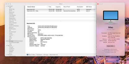 Apple 2017 iMac 21 in 2.3GHz Dual-Core i5 8GB RAM 256GB SSD IIPG640 - Excellent