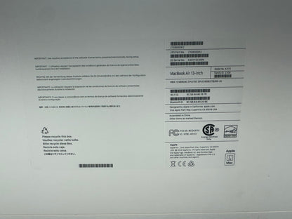 Apple 2024 MacBook Air 13.6" M3 4.1GHz (10-Core GPU) 24GB RAM 2TB SSD AC+ - NEW