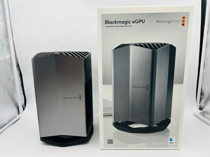 Blackmagic eGPU Radeon Pro 580 8GB GDDR5 Video Card Performance Thunderbolt