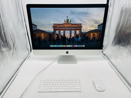 Apple 2019 iMac 27 in 5K 3.6GHz 8-Core i9 32GB RAM 512GB SSD Vega 48 8GB - Good