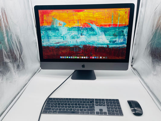 Apple 2017 iMac Pro 27 in 2.5GHz 14-Core Xeon W 64GB RAM 1TB SSD Vega56 8GB AC+