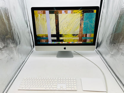 Apple 2020 iMac 27" 3.6GHz 10-Core i9 64GB RAM 4TB SSD RP5500XT 8GB - Very Good