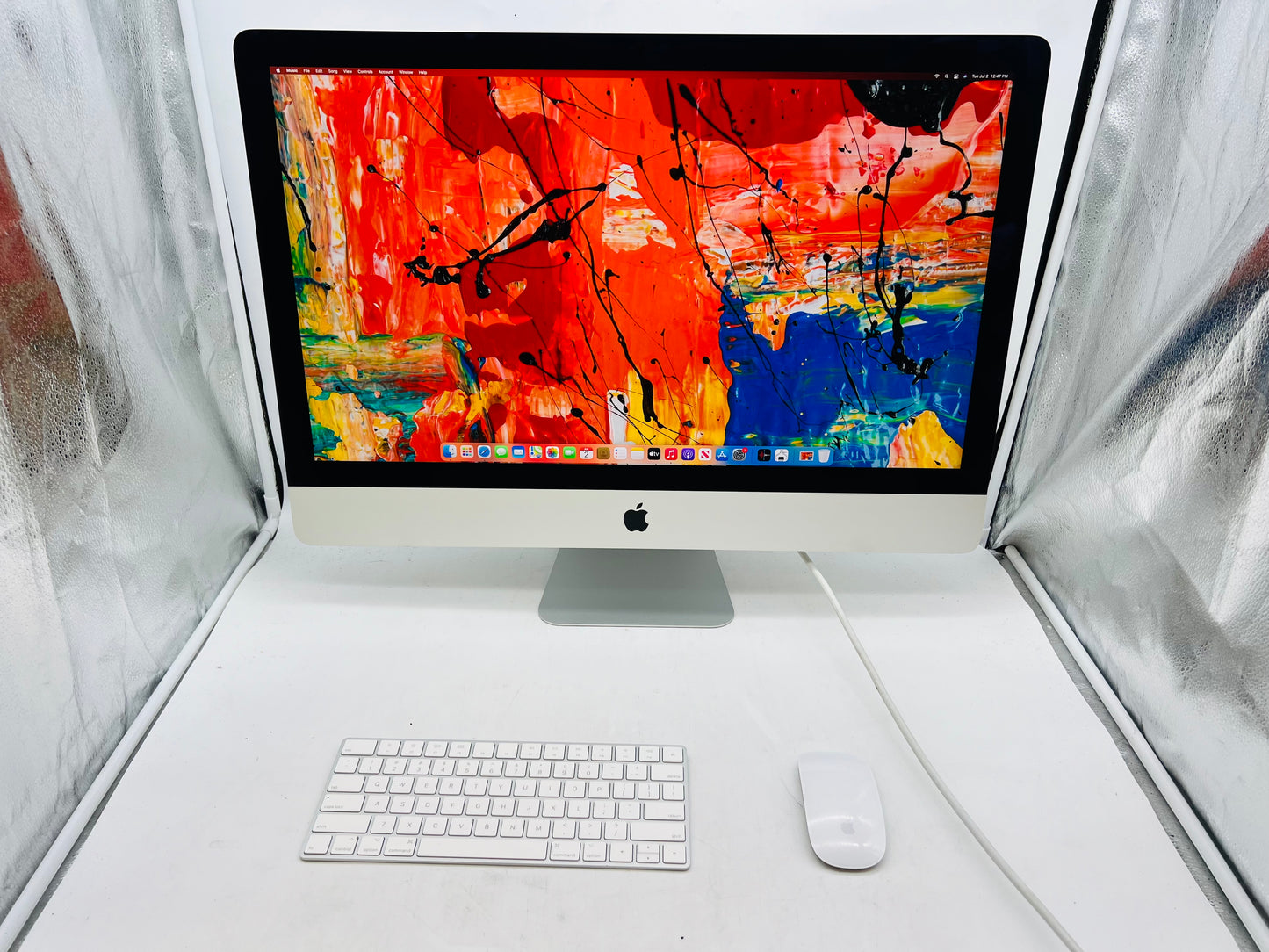 Apple 2020 iMac 27" 3.6GHz 10-Core i9 8GB RAM 4TB SSD RP5700XT 16GB - Very Good