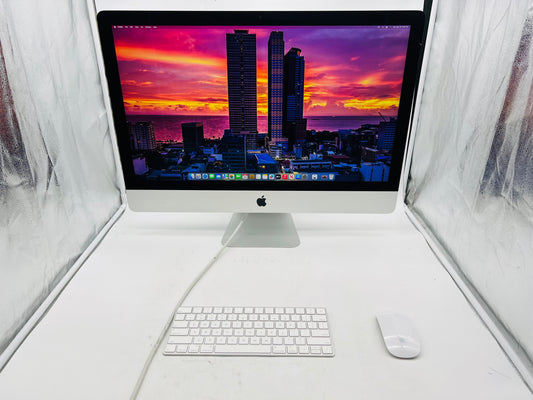 Apple 2019 iMac 27 in 5K Retina 3.6GHz 8-Core i9 32GB RAM 1TB SSD RP575X 4GB