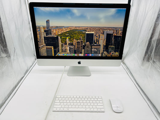 Apple 2019 iMac 27 in 5K Retina 3.6GHz 8-Core i9 32GB RAM 1TB SSD RP580X 8GB