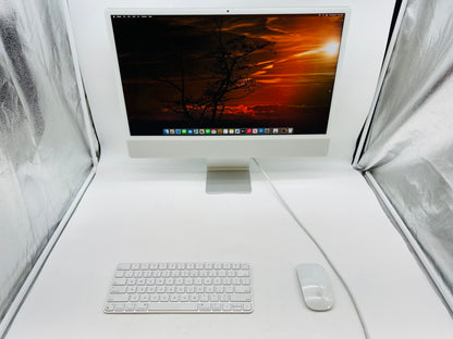 Apple 2021 iMac 24" M1 3.2GHz (8-Core-GPU) 8GB RAM 1TB SSD AC+ - Excellent