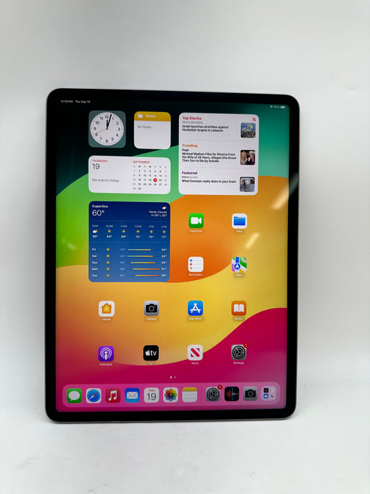 Apple - iPad Pro (6th Gen) M2 12.9-Inch iPad with Wi-Fi - 256GGB - Excellent