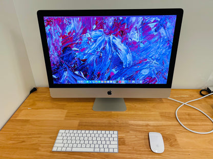 Apple 2017 iMac 27" 5k Retina 4.2GHz i7 40GB RAM 1TB SSD RP580 8GB - Very good