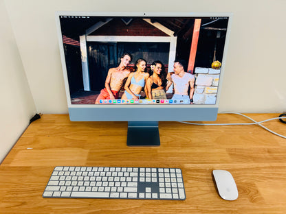 Apple 2021 iMac 24" M1 3.2GHz (8-Core-GPU) 16GB RAM 512GB SSD - Excellent