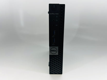 Dell Optiplex 7040 Micro Desktop 2.8GHz i7-6700T 8GB RAM 256GB - Very Good