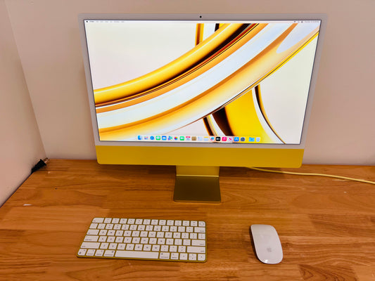 Apple 2021 iMac 24" M1 3.2GHz (8-Core-GPU) 8GB RAM 256GB SSD - Excellent