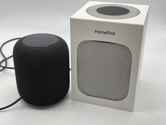 Apple HomePod Smart Speaker - Space Gray (1639) - Excellent