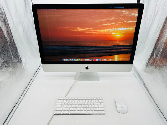 Apple 2019 iMac 27 in 5K 3.1GHz i5 16GB RAM 512GB SSD RP575X 4GB - Excellent