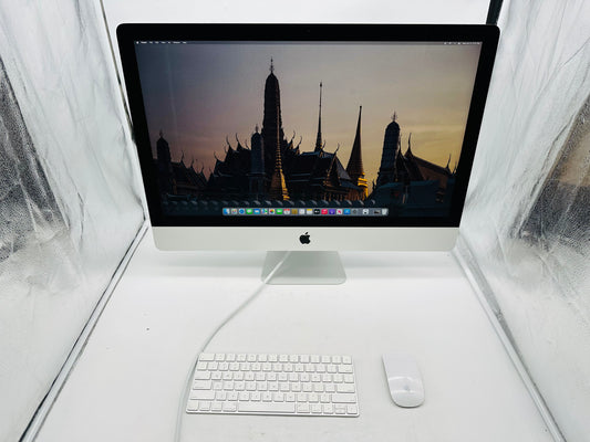 Apple 2019 iMac 27 in 5K 3.6GHz 8-Core i9 64GB RAM 1TB SSD RP580X 8GB - Good