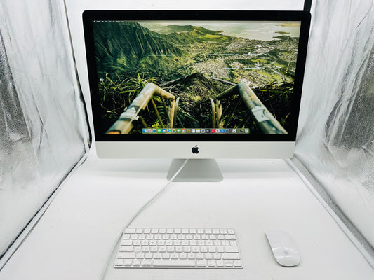 Apple 2019 iMac 27 in 5K 3.6GHz 8-Core i9 32GB RAM 1TB SSD RP580X 8GB - Good