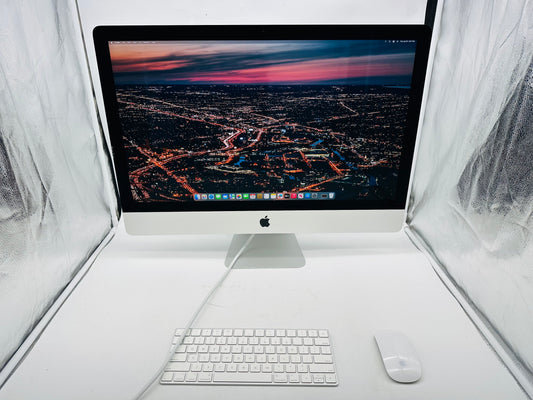 Apple 2019 iMac 27 in 5K 3.0GHz 6-Core i5 16GB RAM 1TB Fusion RP570X 4GB - Good