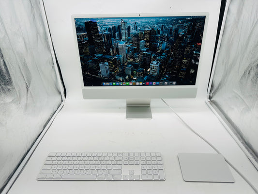 Apple 2021 iMac 24 in M1 3.2GHz (8-Core GPU) 16GB RAM 256GB SSD AC+ - Excellent