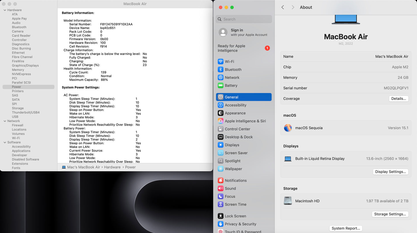 Apple 2021 MacBook Pro 14" M1 Max (32-Core GPU) 64GB RAM 2TB SSD AC+ Excellent