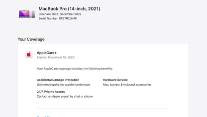 Apple 2021 MacBook Pro 14" M1 Max (32-Core GPU) 64GB RAM 2TB SSD AC+ Excellent