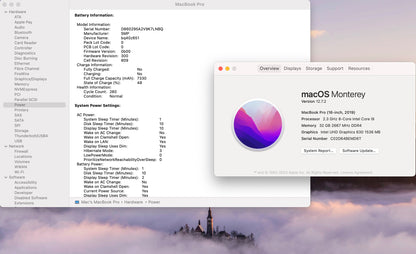 Apple 2019 MacBook Pro 16" 2.3GHz i9 32GB RAM 1TB SSD RP5500M 4GB - Very Good