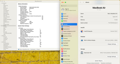 Apple 2020 MacBook Air M1 3.2GHz (7-Core GPU) 16GB RAM 1TB SSD - Good
