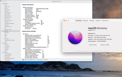 Apple 2019 MacBook Pro 16 in 2.3GHz i9 16GB RAM 1TB SSD RP5500M 4GB - Very Good