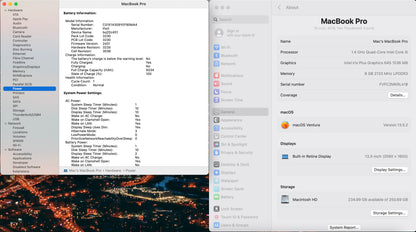 Apple 2019 MacBook Pro 13 in 1.4GHz i5 8GB RAM 256GB SSD IIPG645 - Very Good