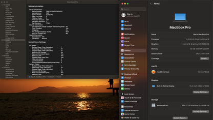 Apple 2019 MacBook Pro 15 in 2.4GHz i9 32GB RAM 512GB SSD RP560X 4GB - Very Good