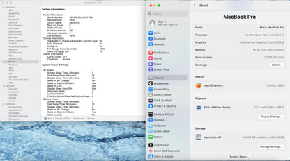 Apple 2019 MacBook Pro 13 in 2.8GHz i7 16GB RAM 512GB SSD IIPG655 - Very Good