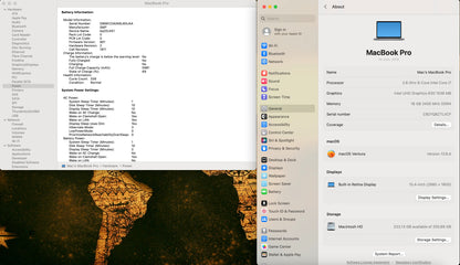 Apple 2019 MacBook Pro 15" TB 2.6GHz i7 16GB RAM 256GB SSD RP555X 4GB - Very good