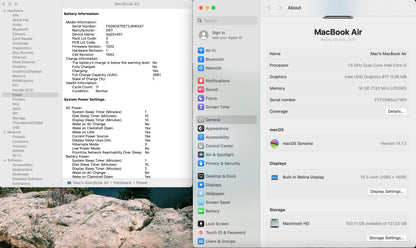 Apple 2019 MacBook Air 13" 1.6GHz Dual-Core i5 16GB RAM 128GB SSD - Fair