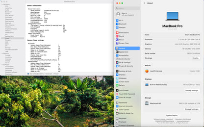 Apple 2019 MacBook Pro 16 in 2.3GHz i9 16GB RAM 1TB SSD RP5500M 4GB - Very Good