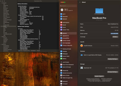 Apple 2023 MacBook Pro 16" M2 Max (38-Core GPU) 64GB RAM 4TB SSD AC+ - Excellent
