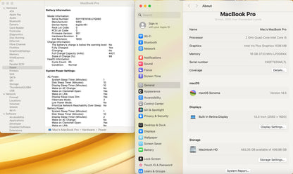 Apple 2020 MacBook Pro 13 in 2.0GHz Quad-Core i5 16GB RAM 512GB SSD - Very good