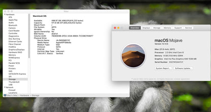 Apple 2017 iMac 21" 2.3GHz i5 8GB RAM 512GB SSD IIPG640 - Very good